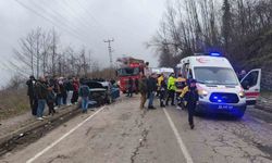 Ordu'da iki ayrı trafik kazasında 12 kişi yaralandı
