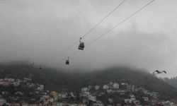 Ordu'nun 'seyir terası'nda sis güzelliği