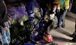 Otomobil ile motosiklet çarpıştı:2 yaralı