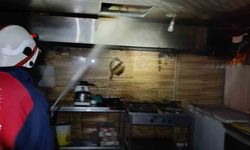 Özalp'ta iş yeri yangını