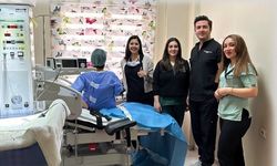 Patnos'ta doğumda yeni yöntem: 'Prenses doğum' ilk kez uygulandı