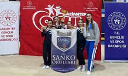 SANKO Okulları öğrencilerinin Jimnastik başarısı