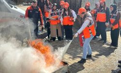 Şırnak'ta tamamı kadınlardan oluşan AFAD gönüllü ekibi eğitimi tamamladı