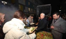 Tahmazoğlu öğrencilerle sahurda buluştu