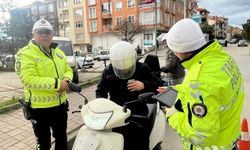 Tavşanlı polisinden motosiklet denetimi