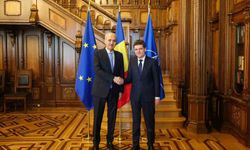 TBMM Başkanı Kurtulmuş, Romanya Cumhurbaşkanı Dan tarafından kabul edildi