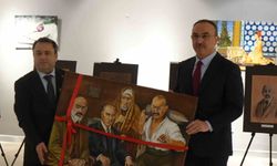 Tekirdağ'da mahkumların hazırladığı resim sergisi açıldı