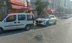 Ticari araçla çarpışan motosiklet sürücüsü yaralandı