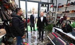 Vali Varol'dan rezerv alanda faaliyet gösteren esnafa bayram ziyaret