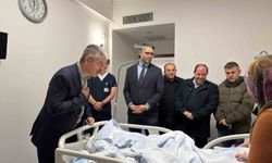 Vekil Çopuroğlu, gece yarısı hastane ziyareti yaptı