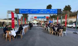 Yayladağı Gümrük Kapısı'nda dostluk iftarı