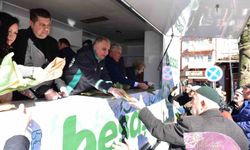 Yenişehir'de bugün pideler Büyükşehir'den