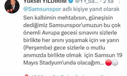 Yüksel Yıldırım: '19 Mayıs Stadyumu'nda buluşalım'
