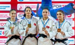 Yunusemreli judocular Trabzon'dan çifte madalya ile döndü