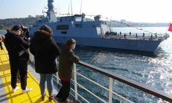 Ziyarete açılan TCG Heybeliada misafirlerini mest etti