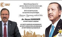 AK Parti'den Ramazan Bayram mesajı