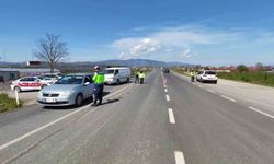 201 araç trafikten men edildi