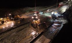 Adıyaman'da şiddetli yağış heyelana neden oldu