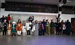 Akşehir'de Halk Eğitim Merkezi'nden giyim defilesi