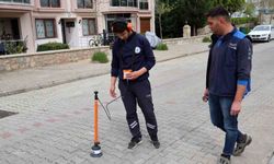 Altın değil, su kaçağı arıyorlar