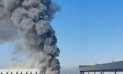 Ankara'da bir fabrikada yangın çıktı