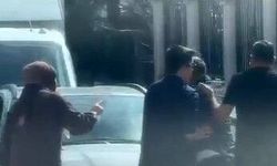 Ankara'da sürücüler arasındaki yol verme tartışması kamerada