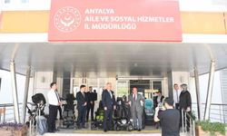 Antalya Aile ve Sosyal Hizmetler İl Müdürlüğüne anlamlı bağış