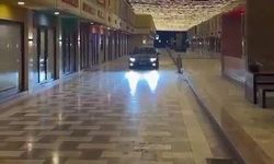 Araç trafiğine kapalı çarşıda çekilen 7 saniyelik video 30 bin TL'ye patladı