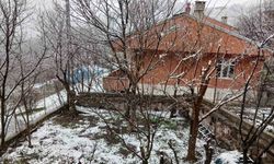 Ardahan yine karla kaplandı