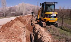 ASAT'tan Elmalı'da asfalt öncesi altyapı yatırımı