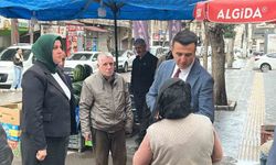Bağlar Kaymakamı Özdemir, esnaf ve vatandaşlarla bir araya geldi