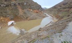 Bahçesaray'da su taşkını tehlikesi