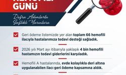 Bakan Işıkhan: '2026 yılı Mart ayı itibarıyla 4 bin hemofili hastamızın tedavi giderlerini karşıladık'