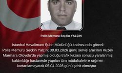 Başakşehir'de kazada ağır yaralanan polis memuru Seçkin Yalçın şehit oldu