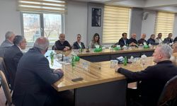 Başkan Memet Aslan sanayicilerle bir araya geldi