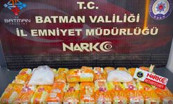 Batman'da araçta zulalanmış 24 kilo 600 gram metamfetamin ele geçirildi
