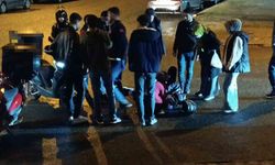 Batman'da motosikletten savrulan kurye yaralandı