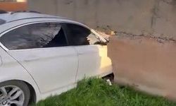 Batman'da otomobil ihata duvarına çarptı: 1 yaralı
