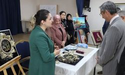 Bayburt'ta 'Sevginin Diliyle Değerlerimiz' sergisi açıldı