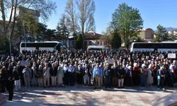 Bilecik'te hacı adayları dualarla uğurlandı