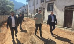 Bilecik'te kilit parke taşı döşeme çalışmaları tamamlandı