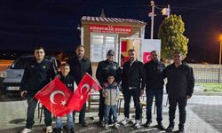 Bitlis'te kavga ihbarına gelen polislere pastalı sürpriz