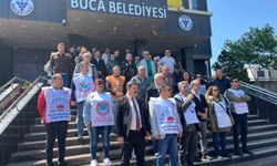 Buca ve Karşıyaka belediyelerinde memurlar iş bırakma eyleminde