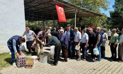 Çan'da geleneksel ilk köy hayrı yapıldı