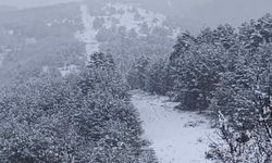 Çankırı'da kar yağışı etkili oldu