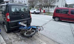 Çarpmamak için kaçtı, başka araca çarptıı