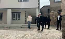 Çermik'te bozulan yolların yapımına başlandı