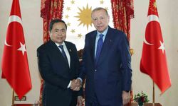 Cumhurbaşkanı Erdoğan, Vietnam Meclis Başkanı Thanh Man'ı kabul etti