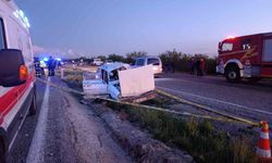 Denizli'de otomobil takla attı: 1 ölü, 4 yaralı