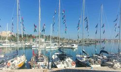 Denizlili gönüllü Salih Tekin Sumud Filosuna katılmak için İtalya'da